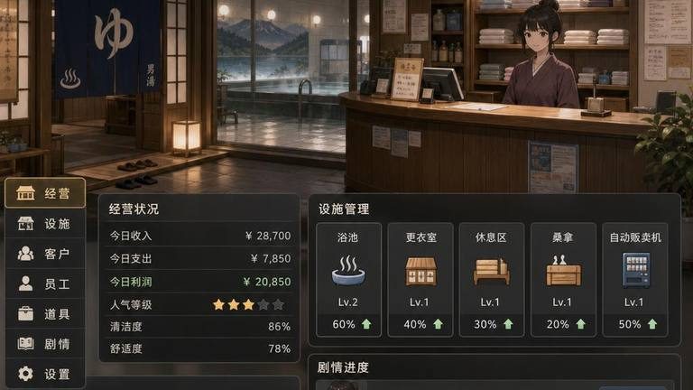 背德浴场 角色路线 详情图 1
