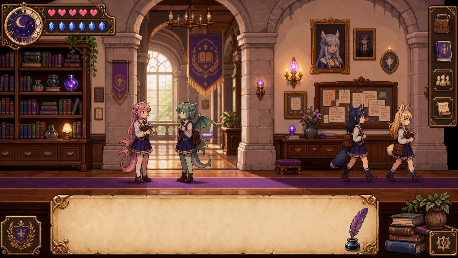 魔法兽娘学院MagicalMonster 支线内容 页面配图 4